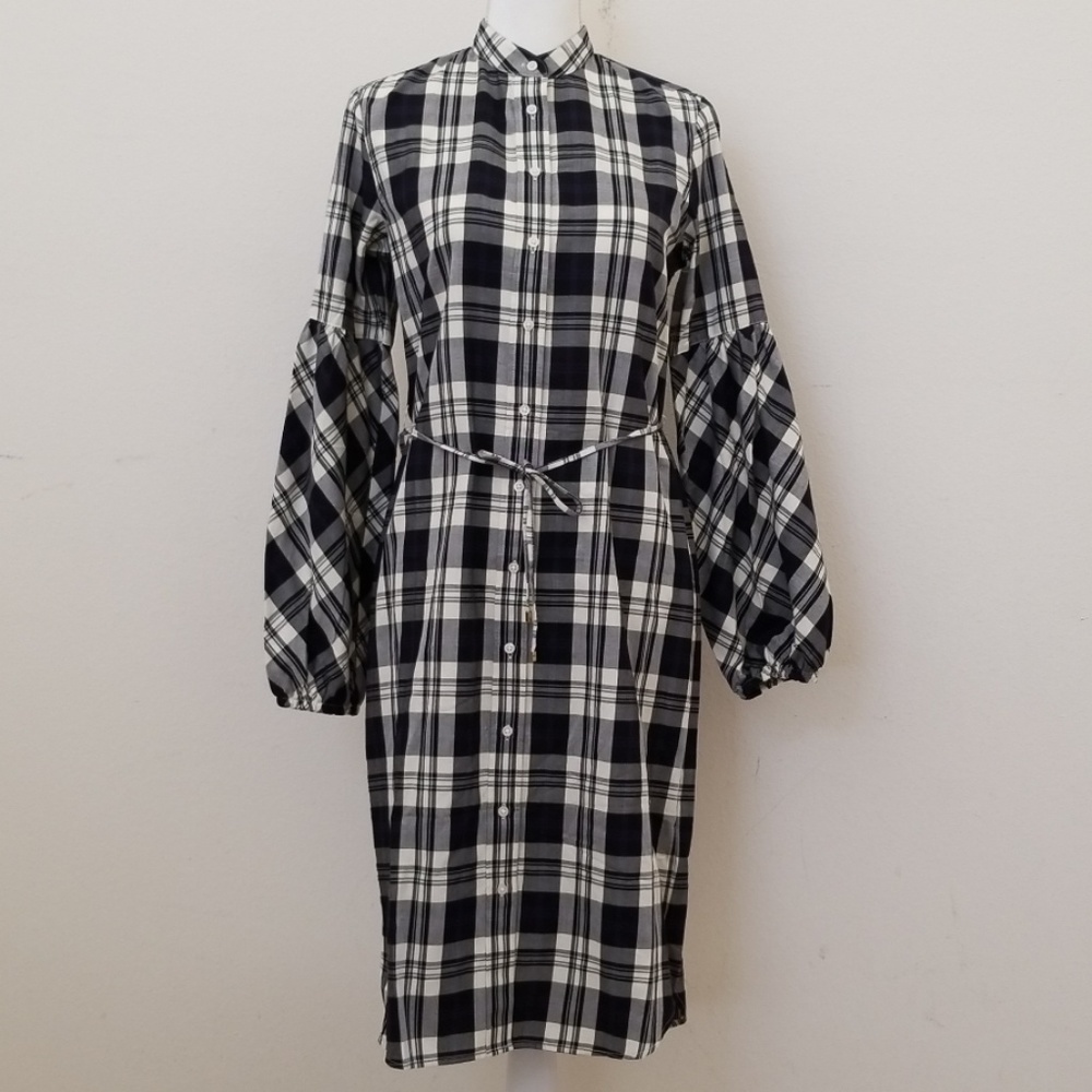 Lauren ralph lauren plaid shirtdress